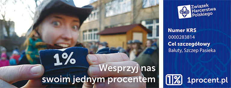 Baner promujący 1 procent