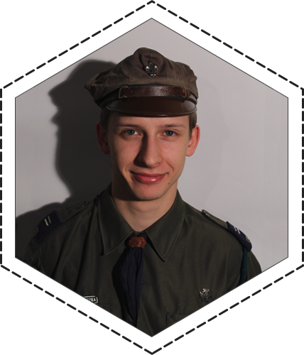 Zdjęcie druzynowego - Szymona Niedomagały